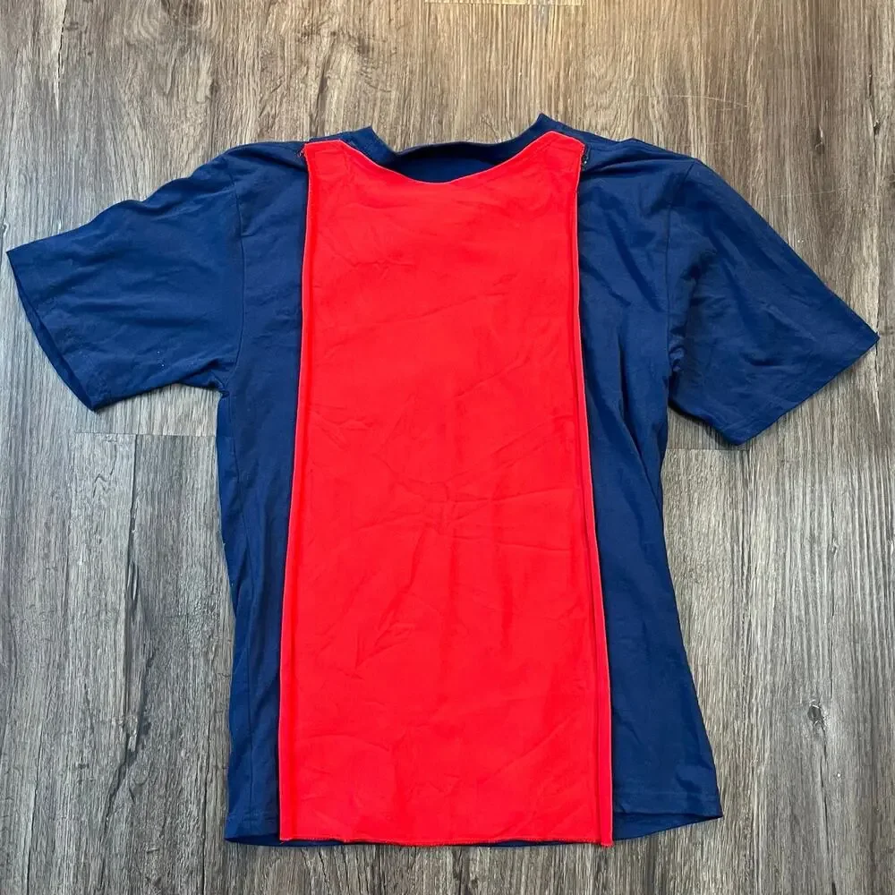 Superman Boy’s 2XL Muscle t-shirt with cape